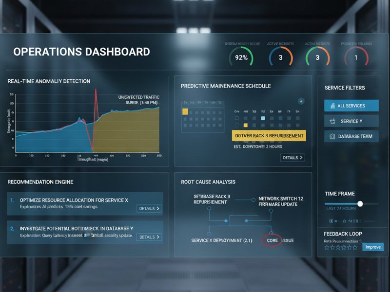 AI Operations Dashboard screenshot